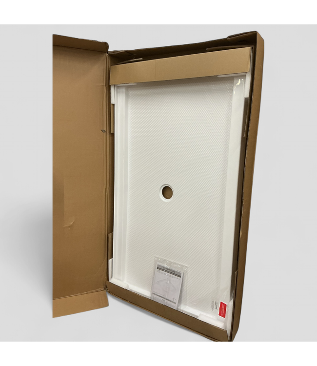 45860 DreamLine SlimLine Shower Pan Center Drain 34"W x 60"L