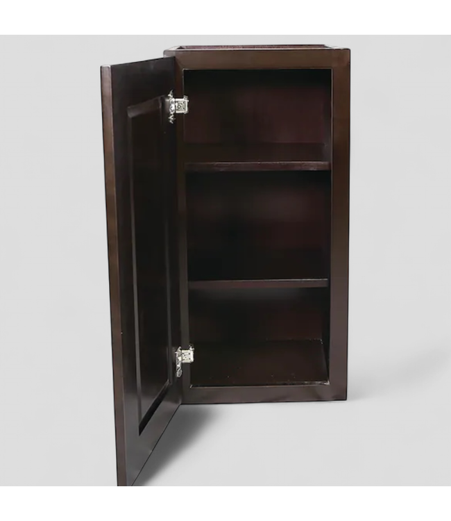 45886 Design House Brookings Espresso Maple Wall Cabinet 18"W