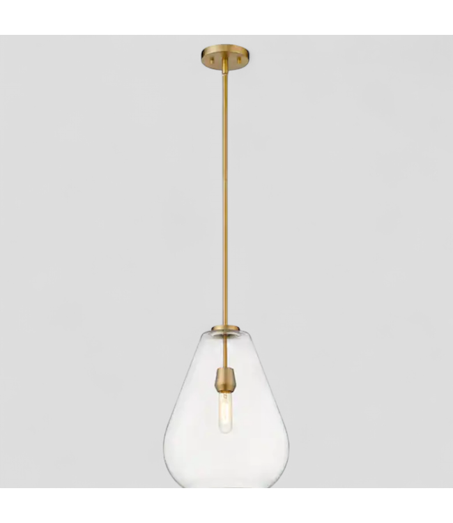 45897 Z-Lite Ayra 1-Light Teardrop Hanging Pendant Light