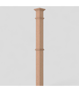 45960 L.J. Smith Stair Systems Landing Stair Newel Post