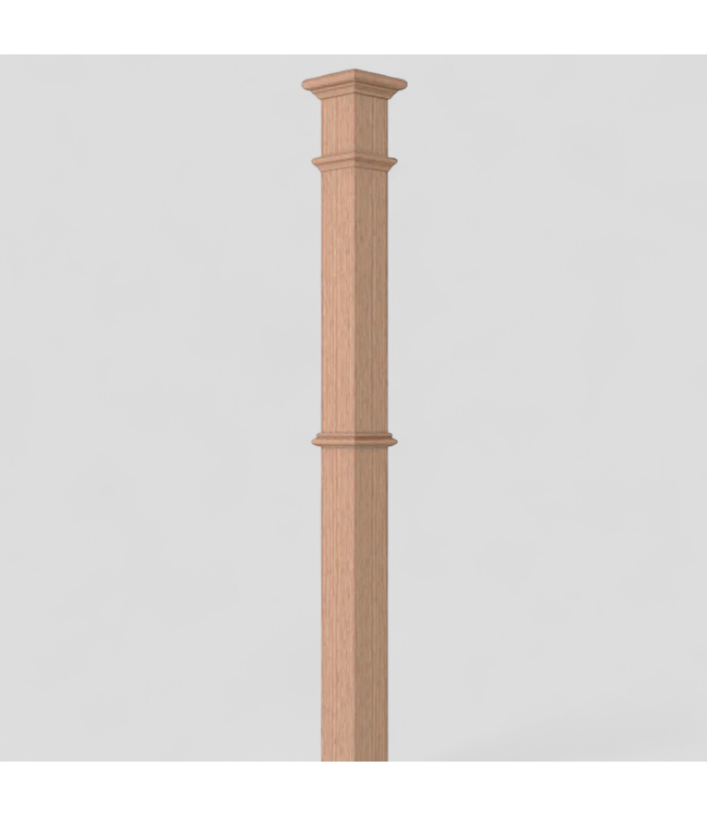 45960 L.J. Smith Stair Systems Landing Stair Newel Post