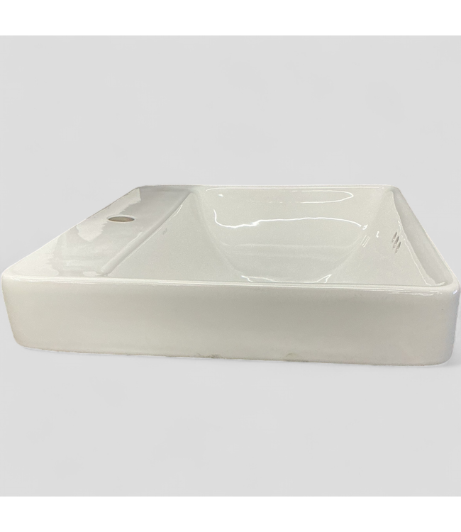 46001 Kohler Vox Rectangle Vessel White Bathroom Sink