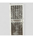 46137 Larson White Security Door 34.25"W x 79.25"H