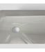 46162 Vigo White Reversible Drain Shower Base 38" x 38"