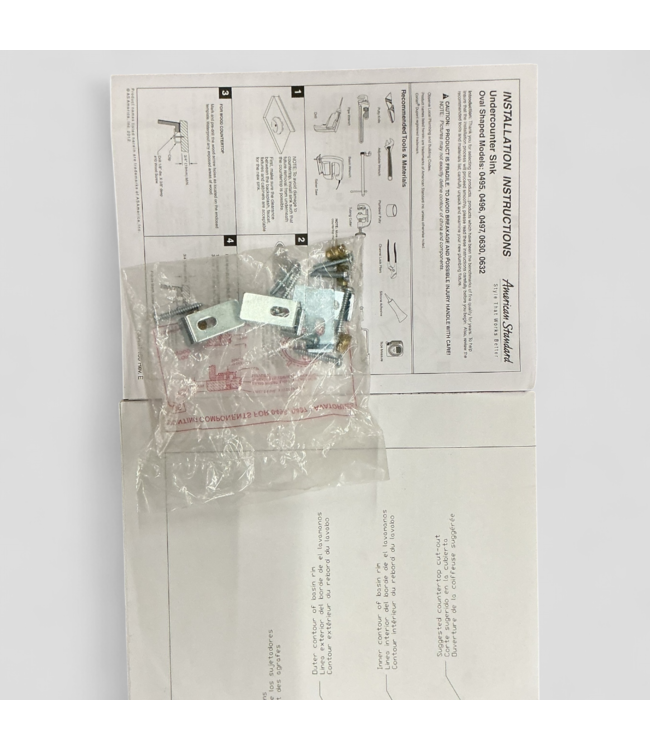 46172 American Standard Undermount Round Bathroom Sink