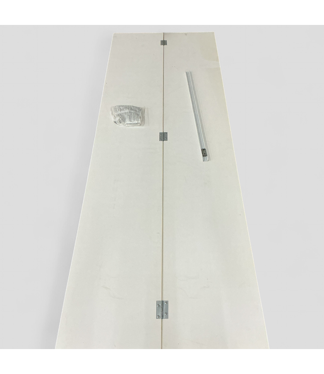 46345 Masonite Flat Panel Bifold Door With Hardware 28"W