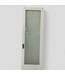 46376 Track Sliding Frosted Glass Interior Barn Door 31.75"W x 96"H