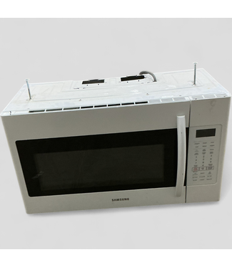 46387 Samsung White 1.8 Cu. Ft. 1000-Watt Microwave with Sensor Cooking