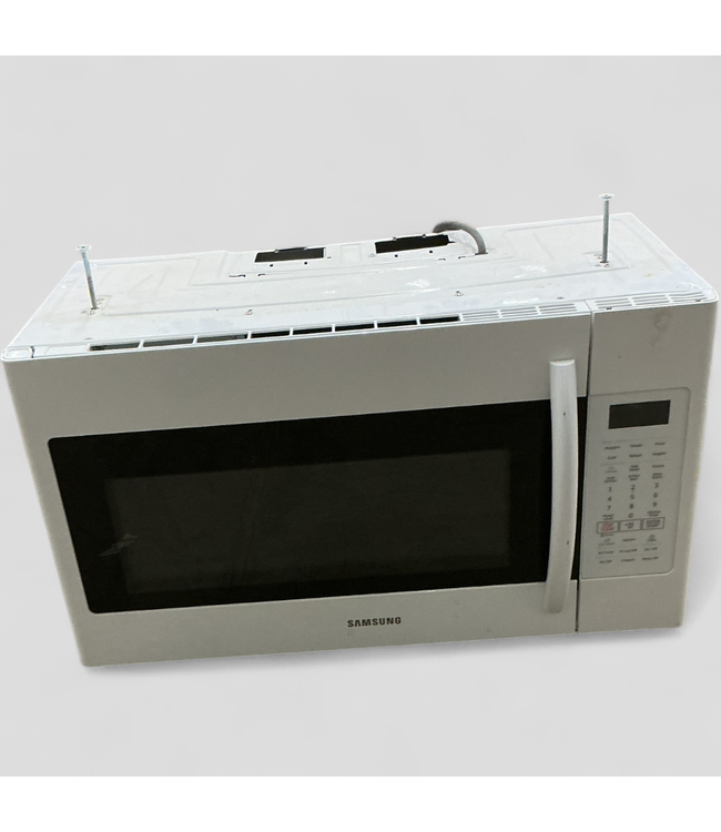 46387 Samsung White 1.8 Cu. Ft. 1000-Watt Microwave with Sensor Cooking