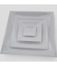 46486 Reliabilt 24-in x 24-in 3-Cone Steel Ceiling Diffuser