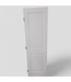 46491 2-Square Panel Solid Core Interior Door 24"W