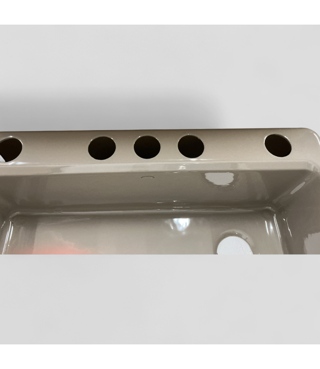 46496 Kohler Riverby Undermount Cashmere Cast Iron Sink