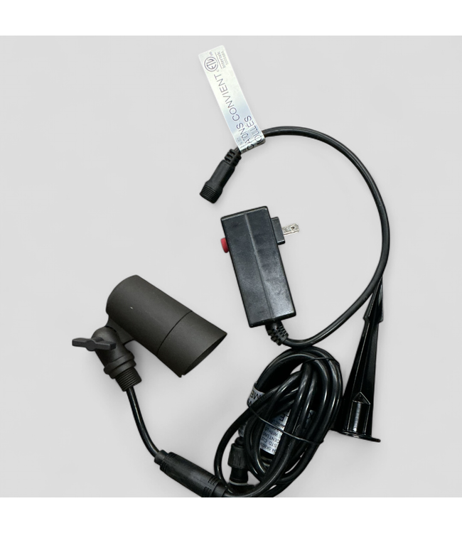 46520 Harbor Breeze Bronze Low Voltage Plug-In LED Spotlight
