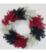 46562 Holiday Living Plastic Indoor Patriotic Wreath