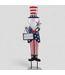 46563 Holiday Living 34-in Metal Uncle Sam Decoration