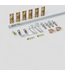 46580 19-Piece Bifold Closet Door Hardware Kit 60-in
