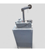 46653 Vintage Industrial Belt Grinder / Sander on Stand