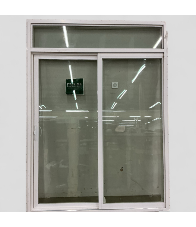 46656 Prime Sliding Patio Door With Transom 411 Series 69.5"W x 95.5"H