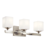 46743 Kichler Marette 3-Light Brushed Nickel Vanity Light