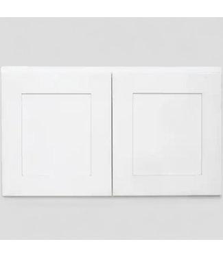 46744 Reliabilt Fairplay 30"W White Wall Cabinet