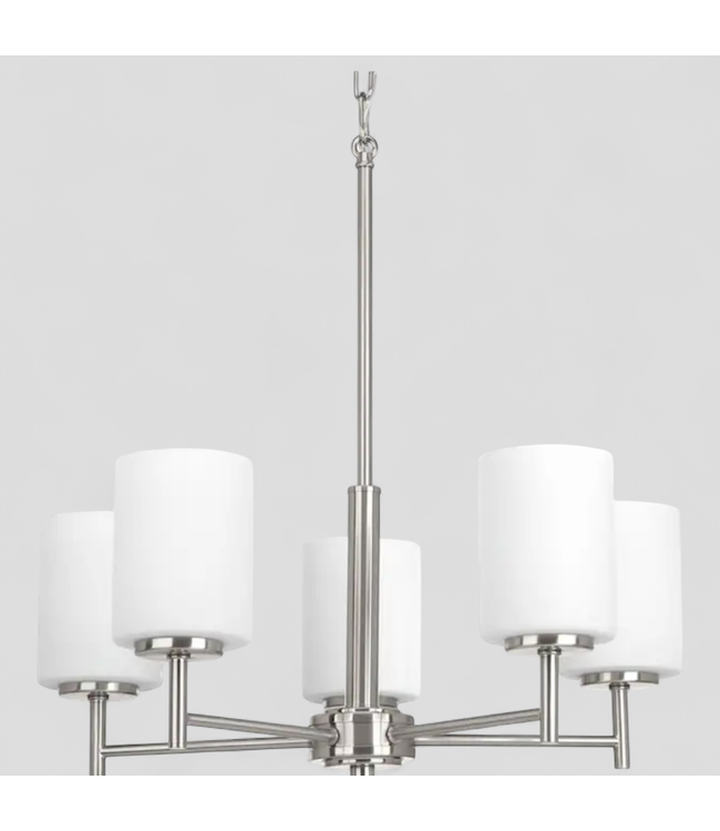 46752 Progress Lighting Replay 5 -Light Chandelier