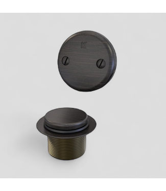 46753 Keeny Bronze Lock Stop Bathtub Drain Kit