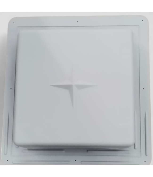 46759 Square-Top Roof Louver Static Roof Vent 10-Pack