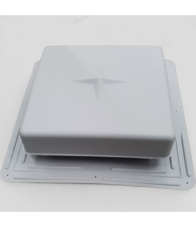 46759 Square-Top Roof Louver Static Roof Vent 10-Pack