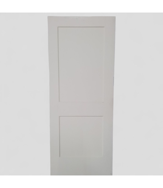 46764 Two-Panel Interior Door – White Finish