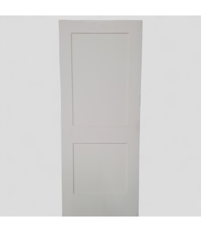 46764 Two-Panel Interior Door – White Finish
