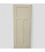 46780 3-Panel Primed Interior Door 32"W x 80"H