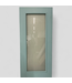 46782 Caribbean Blue Full Lite Exterior Door 35.75"W x 79"H