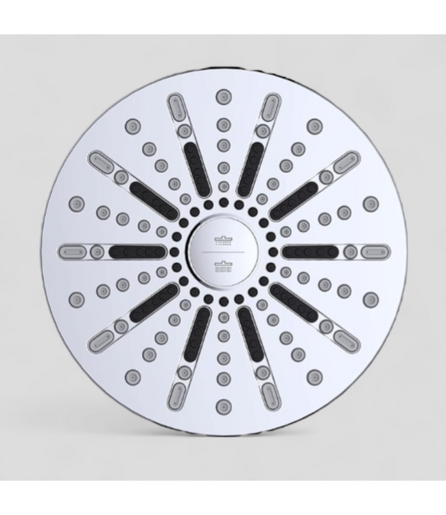 46803 Design House Round Polished Chrome Shower Head