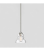 46800 Millennium Brighton Satin Nickel Pendant Light 6"