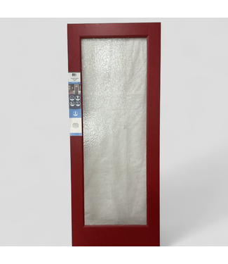 46816 Crimson Full-Lite Textured Glass Interior Door 32" x 80"