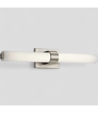 46850 Elan Izza 2-Light Brushed Nickel Vanity Light Bar