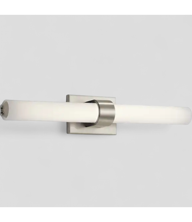 46850 Elan Izza 2-Light Brushed Nickel Vanity Light Bar