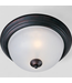 46856 Maxim Lighting Essentials 3 -Light Flush Mount Light