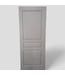 46879 3-Panel Primed Hollow Core Slab Door 31.75"W x 80"H