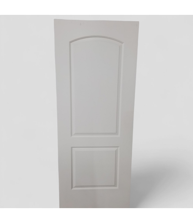 46881 2-Panel Primed Hollow Core Slab Door 31.75"W x 80"H