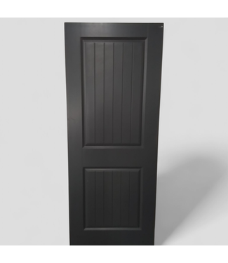 46883 2-Panel / 5-Panel Dark Color Interior Door 32"W x 80"H