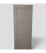 46884 3-Panel Light Brown Interior Door 32"W x 80"H