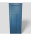 46886 1-Panel / 3-Panel Light Blue Interior Door 32"W x 80"H