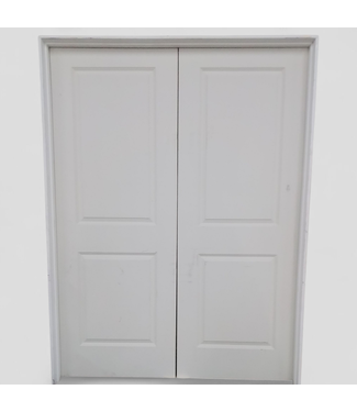 46890 Reliabilt Double Prehung Interior Door 60-in x 80-in