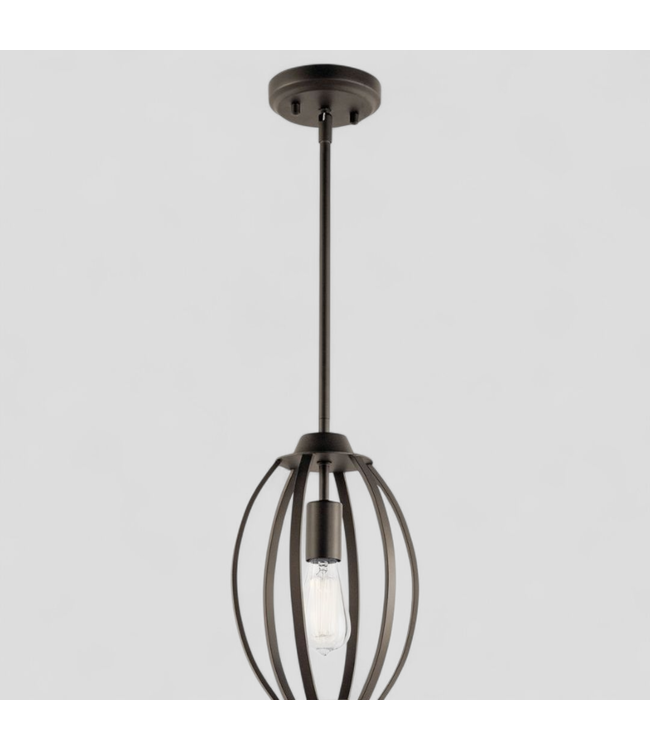 46897 Kichler Tao 1 -Light Pendant Olde Bronze