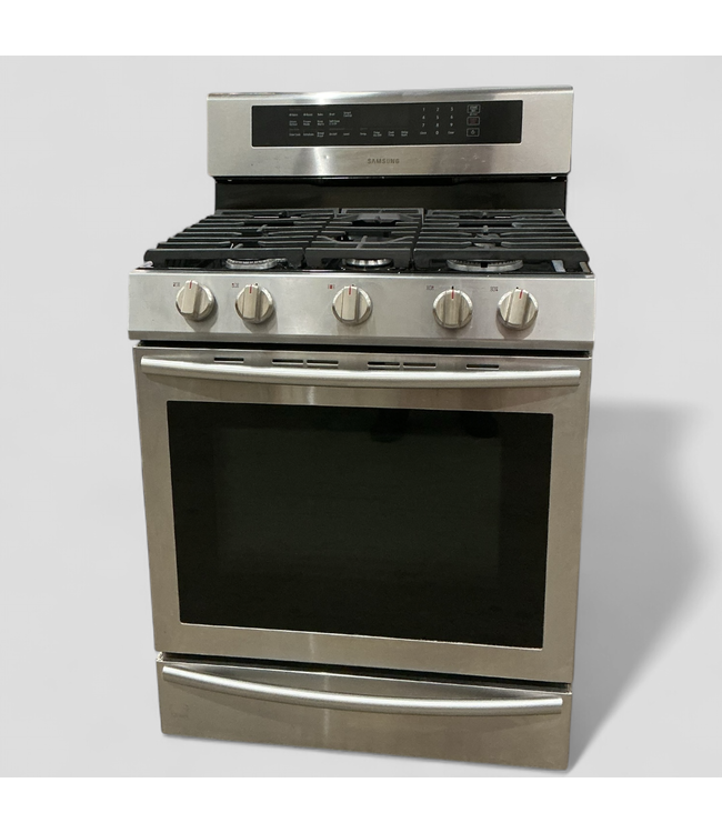 46906 Samsung Freestanding Stainless Gas Range 6.0 cu.ft.