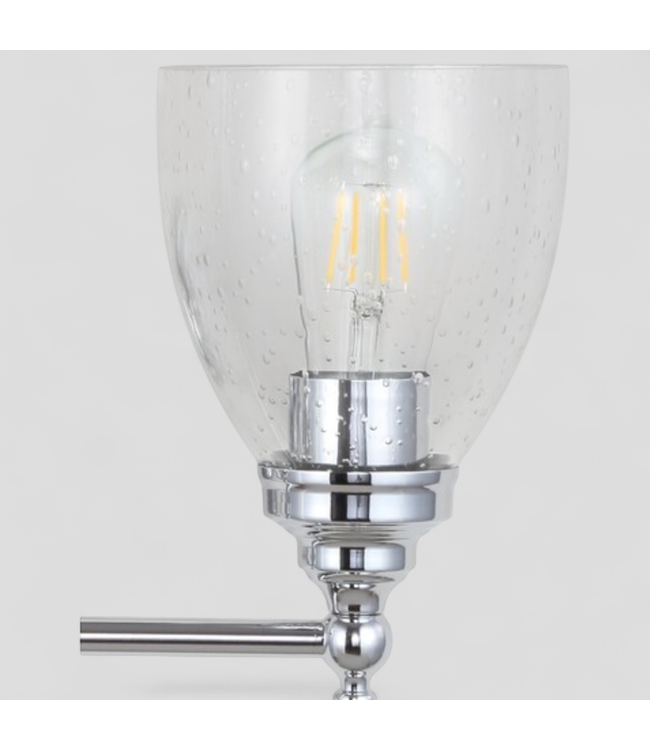 46936 Jonathan Y Marals 3-Light Chrome Vanity Light