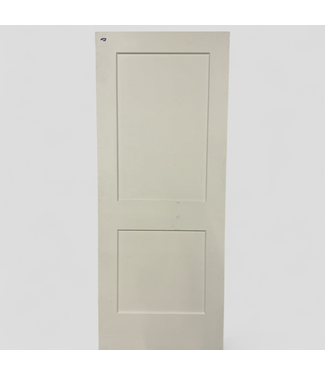 46945 Off-White 2-Panel Hollow Core Interior Door 32" x 80"