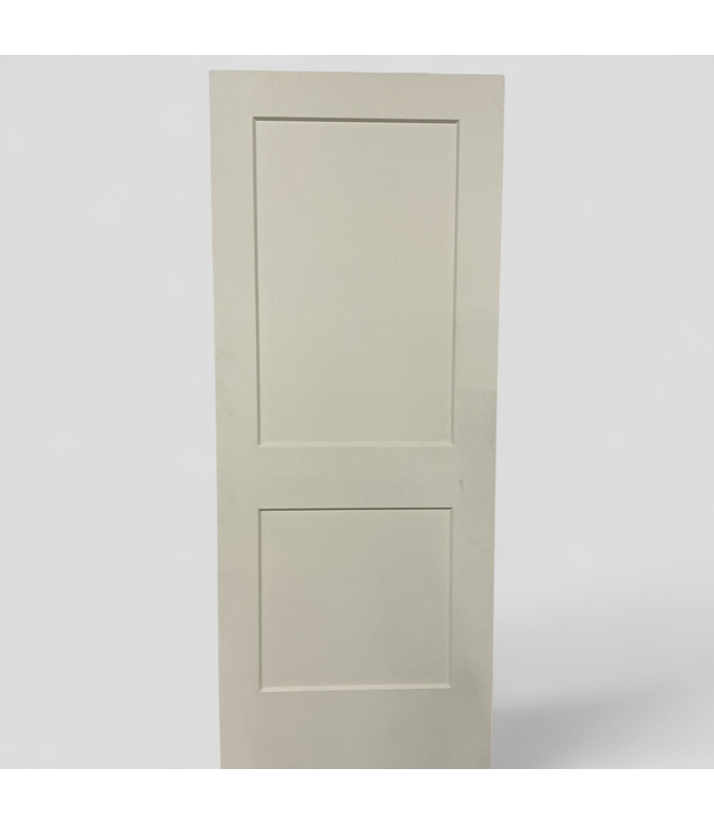 46945 Off-White 2-Panel Hollow Core Interior Door 32" x 80"
