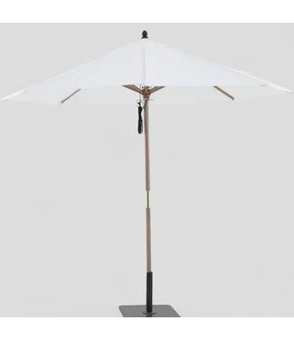 46956 Origin 21 Aluminum Off White Market Patio Umbrella